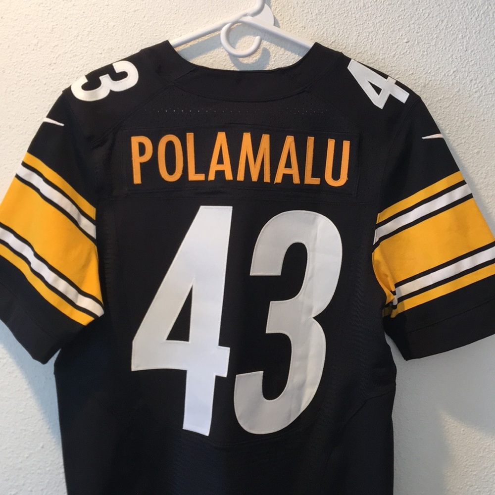 Steelers Polamalu Nike Elite Jersey sz 40